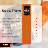 Scoop of Poop Juice Prebiotic Supplement powder in Strawberry Lemonade flavour