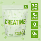 Scoop of Primeval Labs Flavored Creatine Powder on a table
