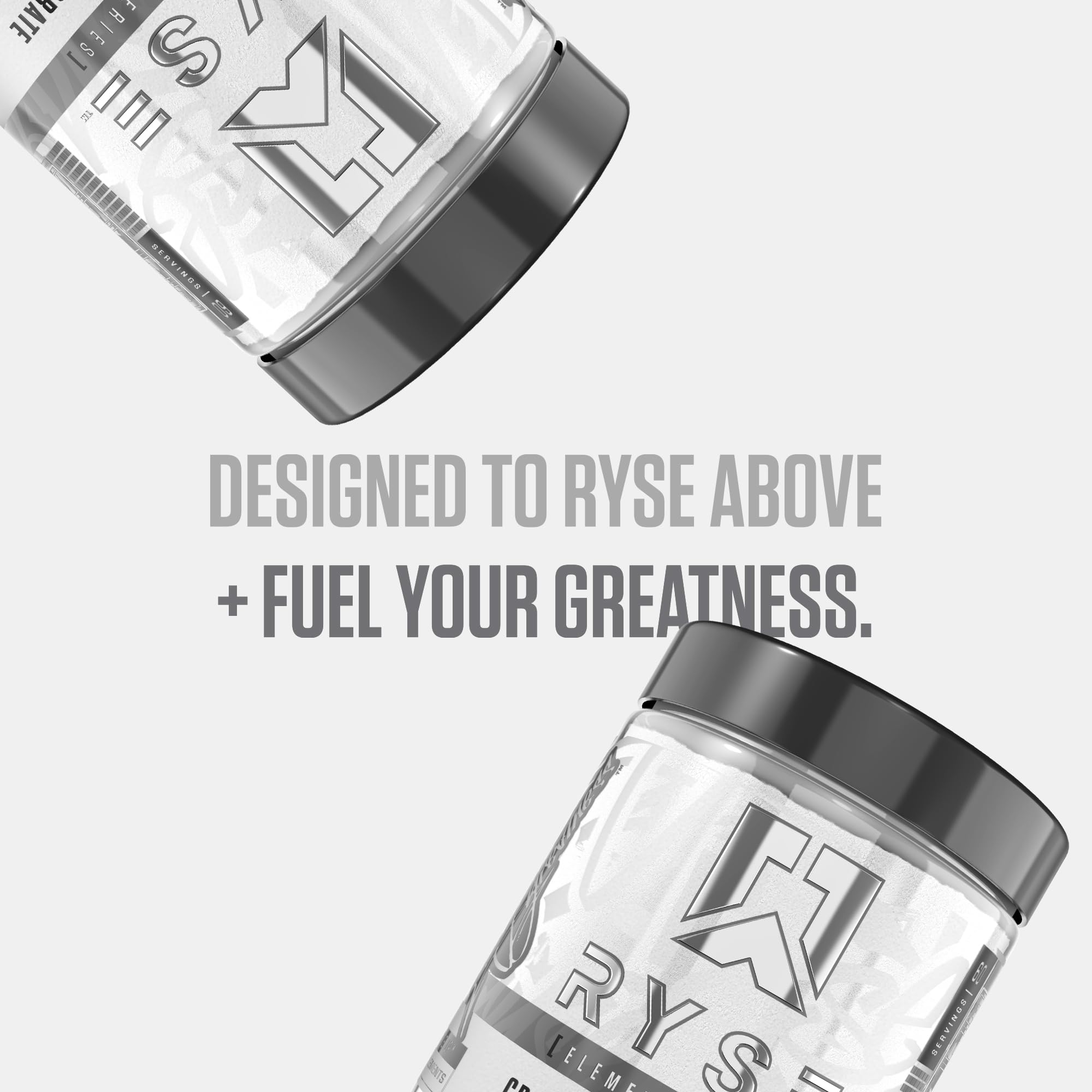 Scoop of RYSE Up Supplements Creatine Monohydrate powder