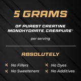 Scoop of Sandhu's German Creatine Monohydrate powder