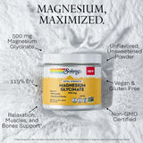 Scoop of SOLARAY Extra Strength Magnesium Powder 500mg