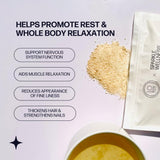 Scoop of Sparkle Wellness Collagen Magnesium Rest + Restore powder