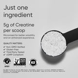 Scoop of Sports Research Creatine Monohydrate powder