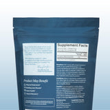 Scoop of The 'Pause Life Creatine Powder on a kitchen counter