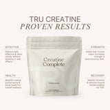 Scoop of TRU Supplements Creatine Monohydrate Powder