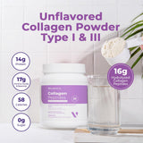 Scoop of VitaMedica Collagen Peptides powder
