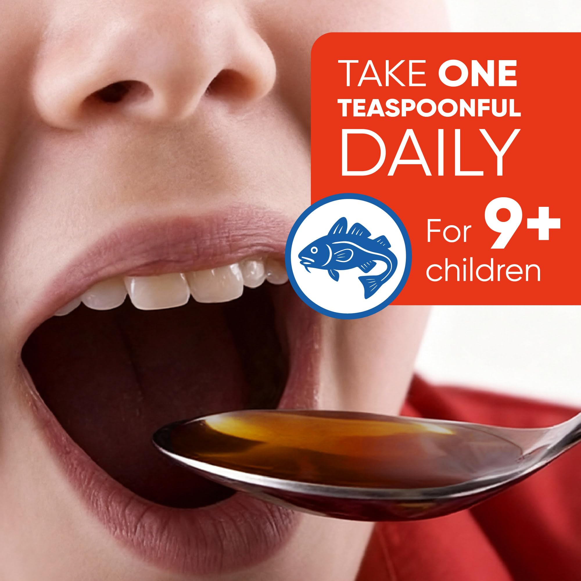 SCOTT'S EMULSION Cod Liver Oil Liquid for Kids with fruits