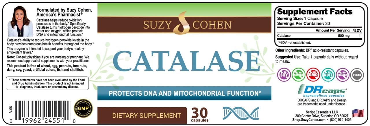 Script Essentials Catalase Enzyme Supplement lifestyle scene