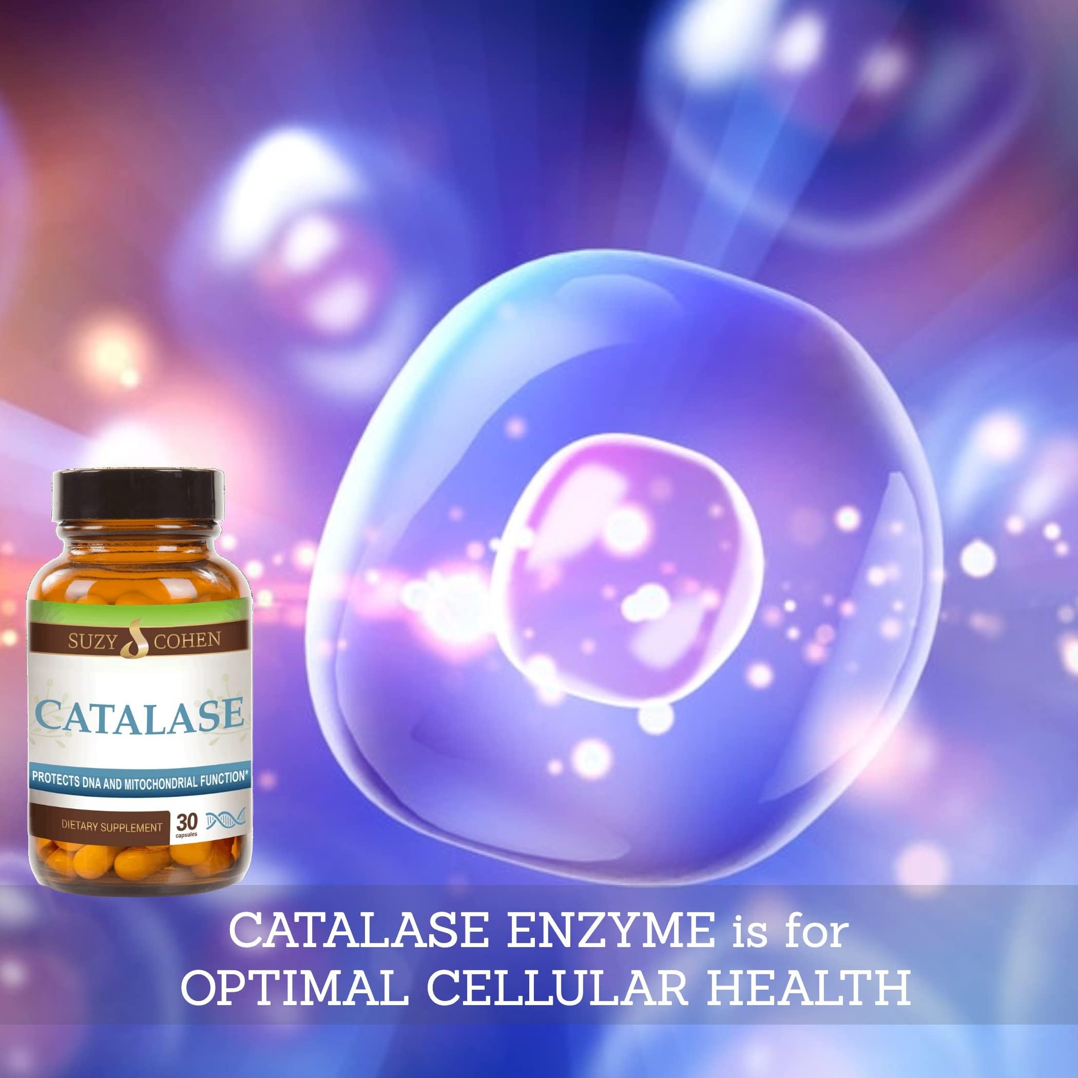 Script Essentials Catalase Enzyme Supplement with measuring spoon