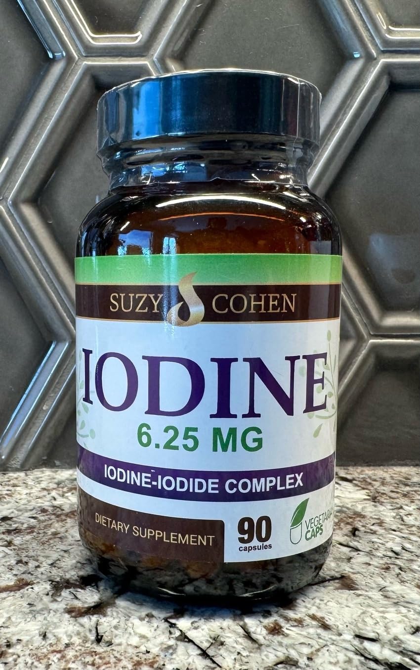 Script Essentials Iodine Complex 90 vegetarian capsules front view