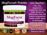 Script Essentials Magnesium Supplement 180g Mixed Berry side view