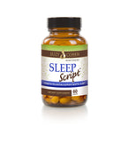 Script Essentials Sleep Script 60 Count Melatonin and 5-HTP Capsules front view