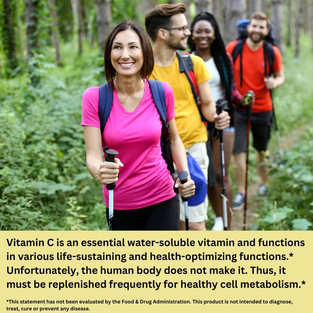 Script Essentials Vitamin C Supplement 250mg back view