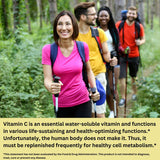 Script Essentials Vitamin C Supplement 250mg back view