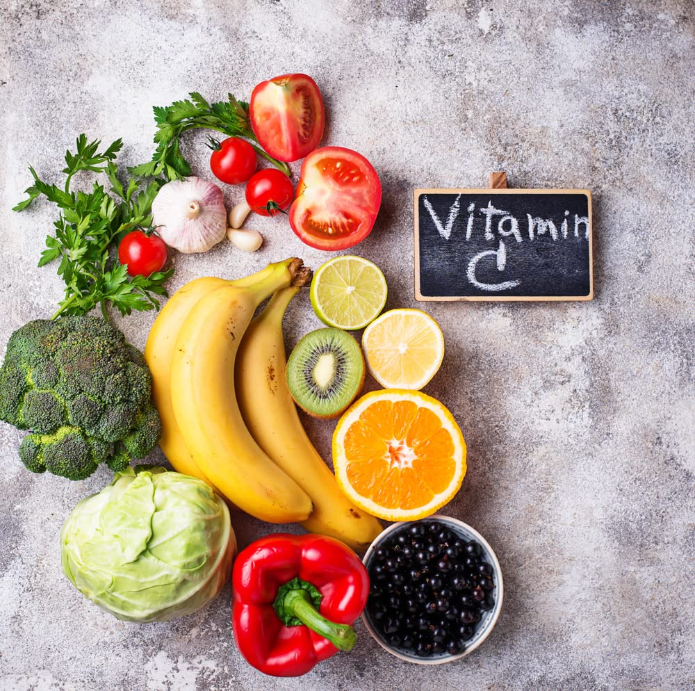 Script Essentials Vitamin C Supplement capsules in a hand