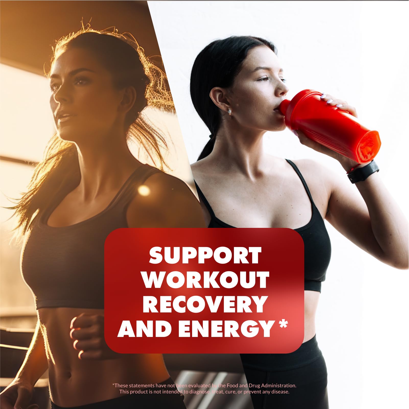 Sculpt Nation BCAA Powder 249g Fruit Punch flavour with scoop