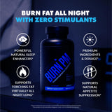 Sculpt Nation Burn PM Nighttime Fat Burner Capsules ingredients list