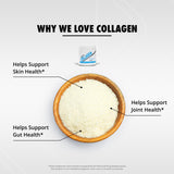 Sculpt Nation Collagen Powder back view with nutritional information