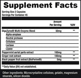 Sculpt Nation Multi-Enzyme Complex capsules in a hand