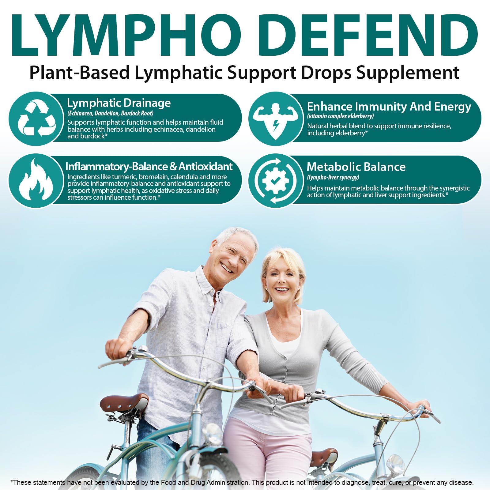 SDJUFEI Echinacea Lymphatic Drainage Drops 60ml lifestyle scene