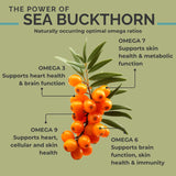 SEABUCKWONDERS Sea Buckthorn Oil bottle with label