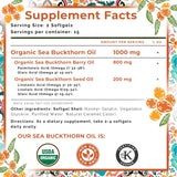 SEABUCKWONDERS Sea Buckthorn Oil capsules in hand