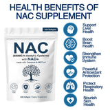 SEAFLEX NAC 600mg softgel capsules packaging