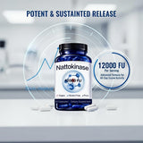 SEAFLEX Nattokinase Capsules on a wooden surface