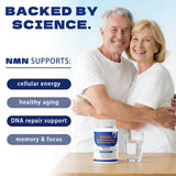 SEAFLEX NMN Complex 10-in-1 Supplement 1000mg packaging details