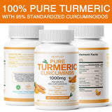 SEAFLEX Pure Turmeric Curcumin95 1000mg capsules packaging