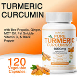 SEAFLEX Pure Turmeric Curcumin95 capsules with ginger and black pepper