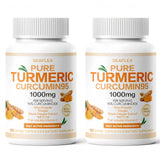 SEAFLEX Turmeric Curcumin Supplement 1000mg front view