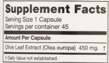 Seagate Olive Leaf Extract 100% Pure capsule close-up