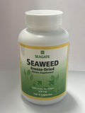 Seagate Seaweed Herbal Supplement 500mg front view with capsule bottle