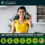 Secret Element Citrus Bergamot 1000mg Supplement side view