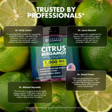 Secret Element Citrus Bergamot Gummies with a measuring spoon