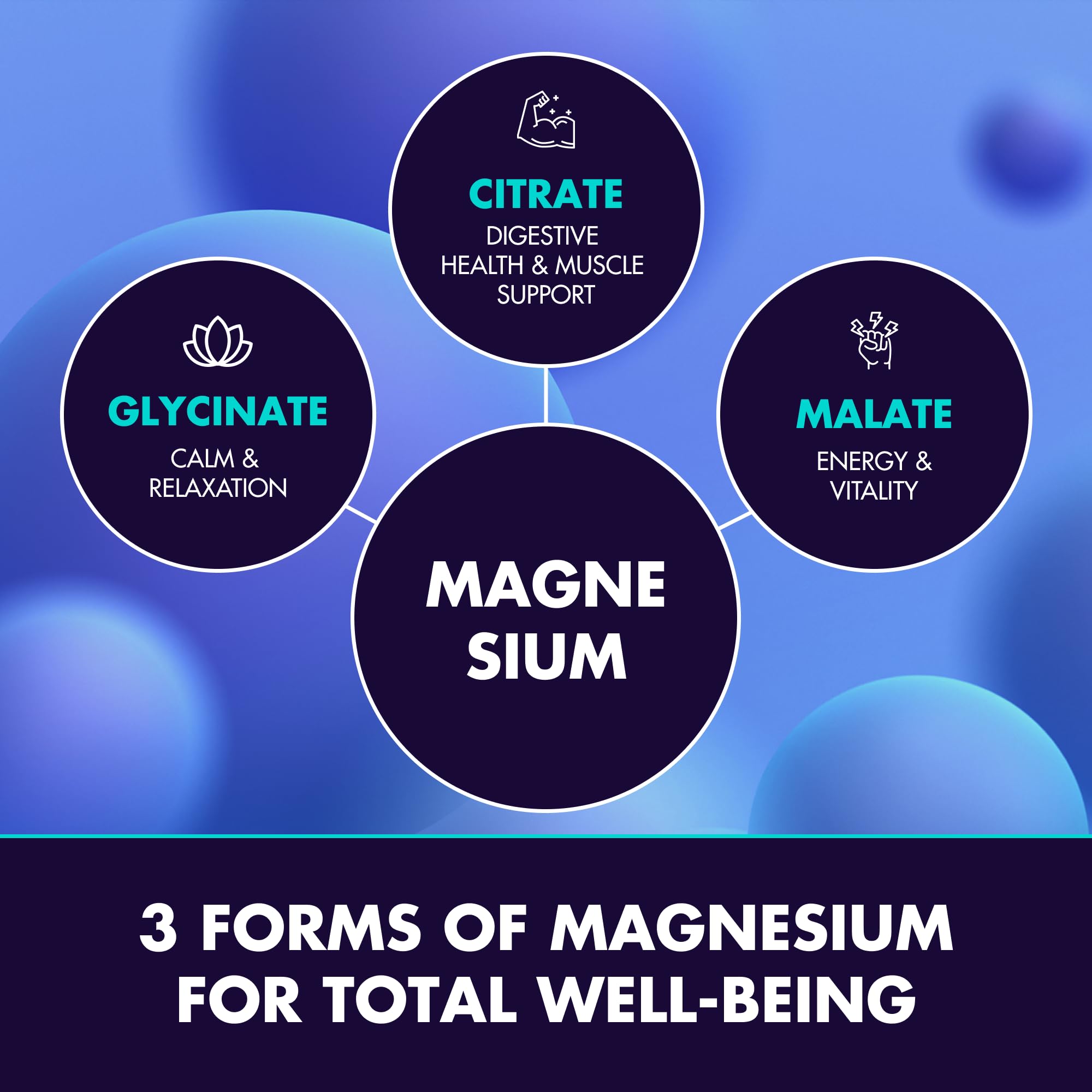 Secret Element Magnesium Gummies with a measuring spoon