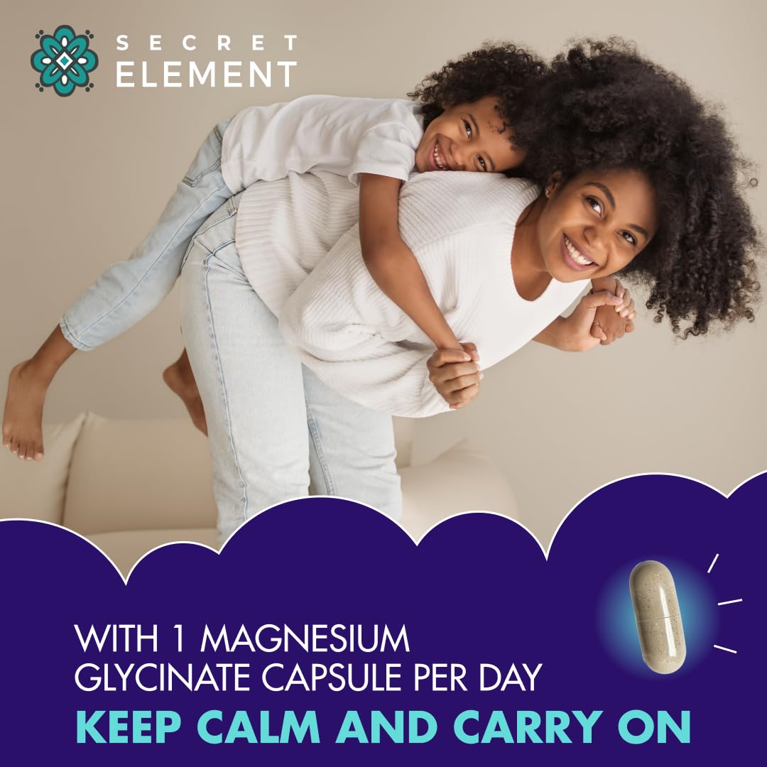 Secret Element Magnesium Supplement 220g back view