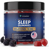 Secret Element Sleep Gummies 120 count bottle front view