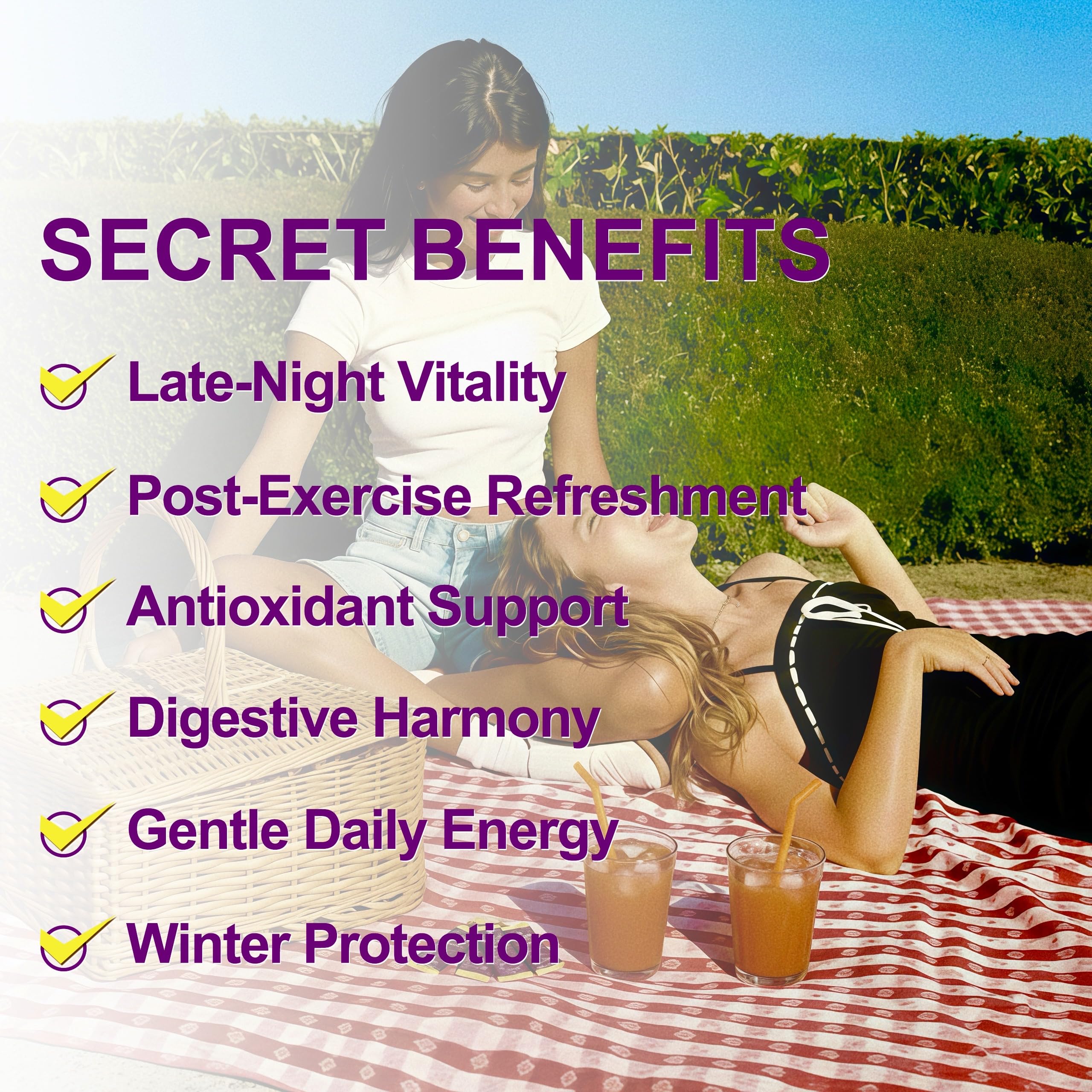 Secret Forest Daily Wellness Drink Mix natural berry flavour
