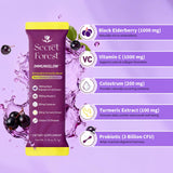 Secret Forest Daily Wellness Drink Mix packet contents