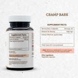 Secrets of the Tribe Cramp Bark Capsules packaging