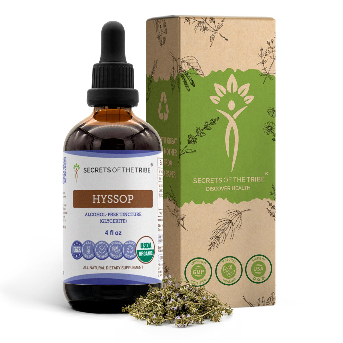 Secrets of the Tribe Echinacea Herbal Supplement 260g front view