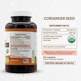 Secrets of the Tribe Grape Seed Extract organic certification