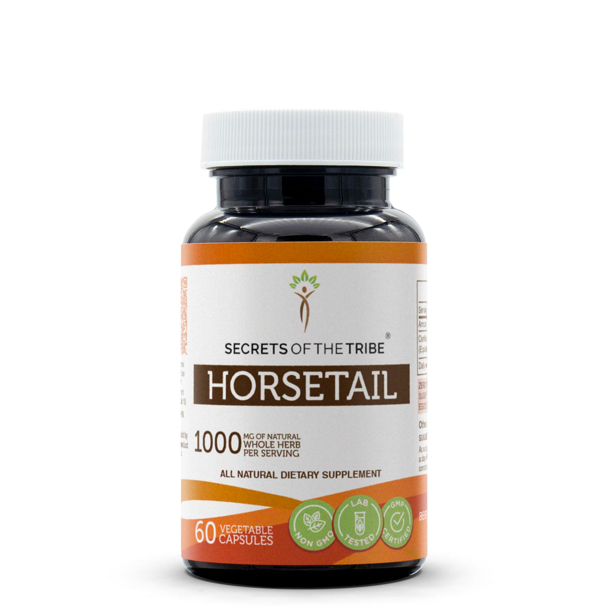Secrets of the Tribe Horsetail Capsules front view