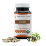 Secrets of the Tribe Juniper Dried Berry Capsules front view