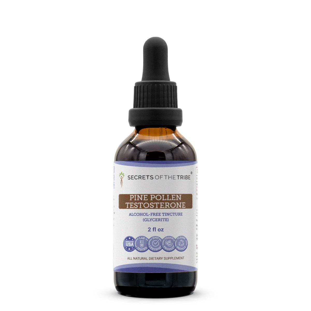 Secrets of the Tribe Pine Pollen Extract 141g front view