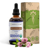 Secrets of the Tribe Red Clover Liquid Extract front view
