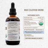 Secrets of the Tribe Red Clover Liquid Extract packaging