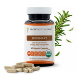 Secrets of the Tribe Rosemary Capsules front view